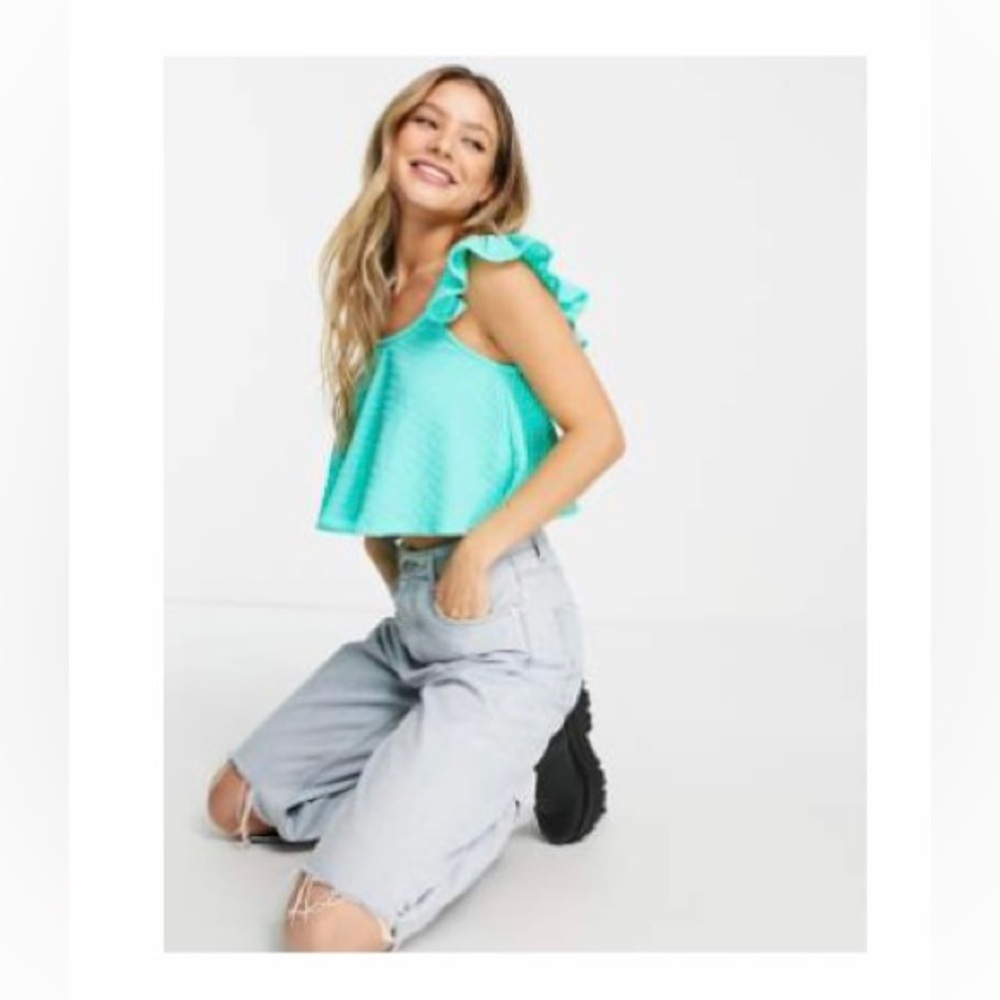 Asos Miss Selfridge Crop Top